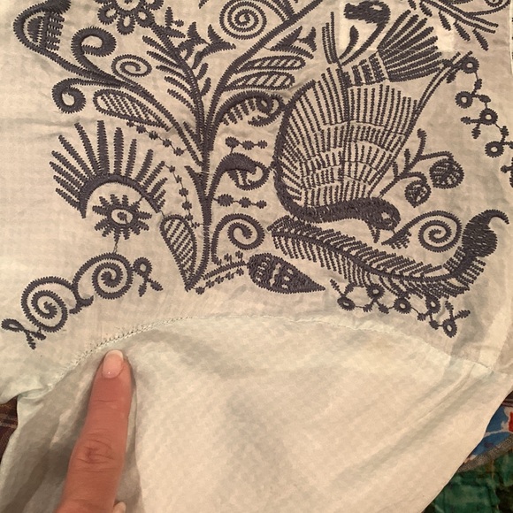 Johnny Was BIYA lightweight silk tunic. - Picture 5 of 5